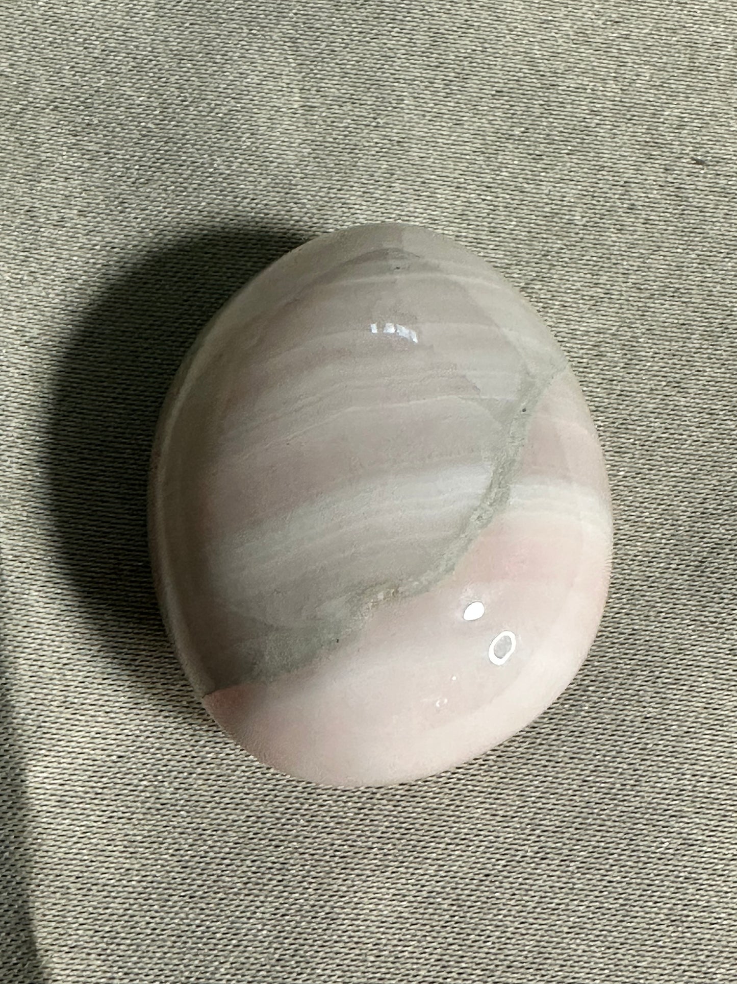 Pink Mangano Calcite Palm Stones