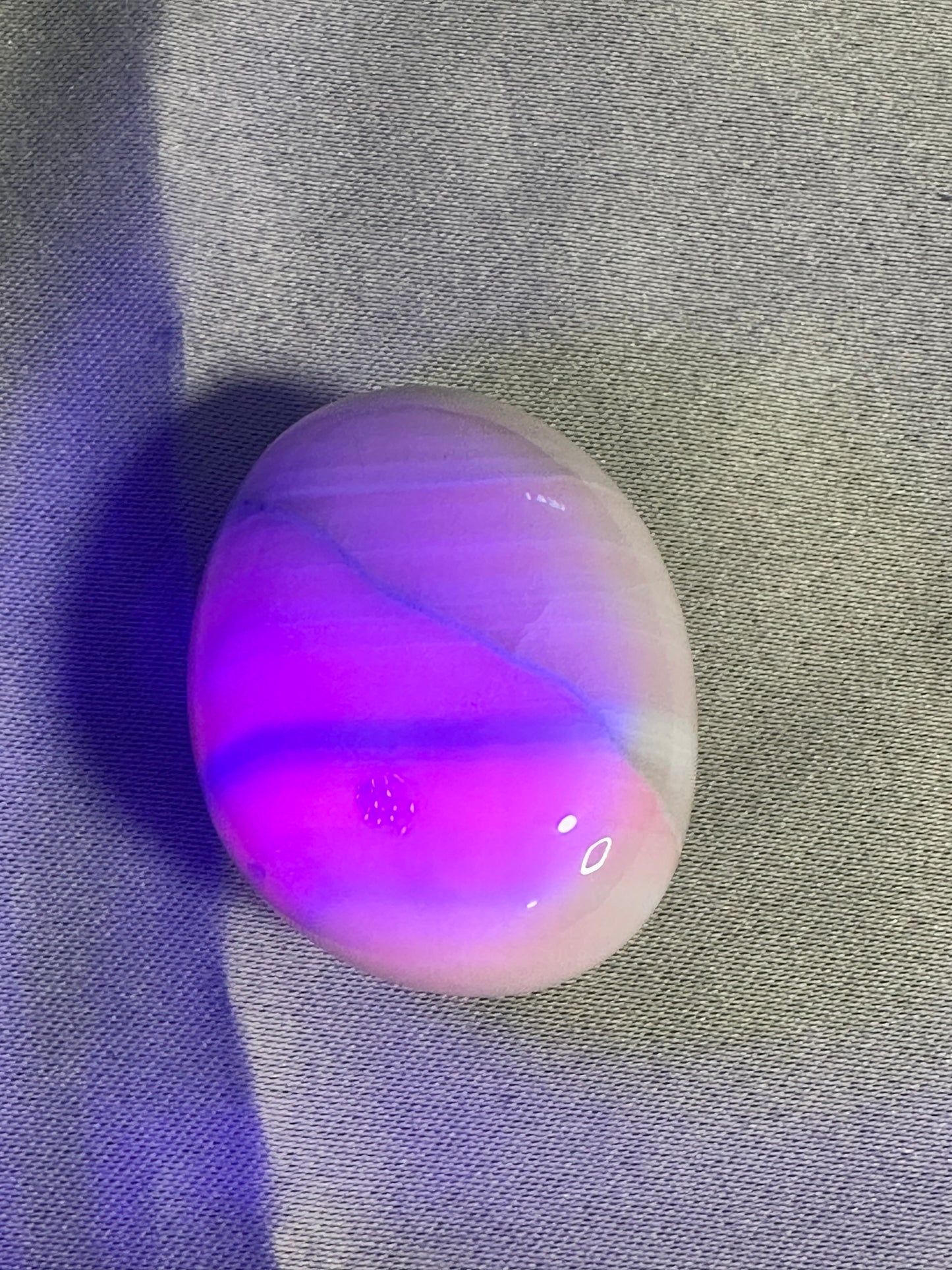 Pink Mangano Calcite Palm Stones