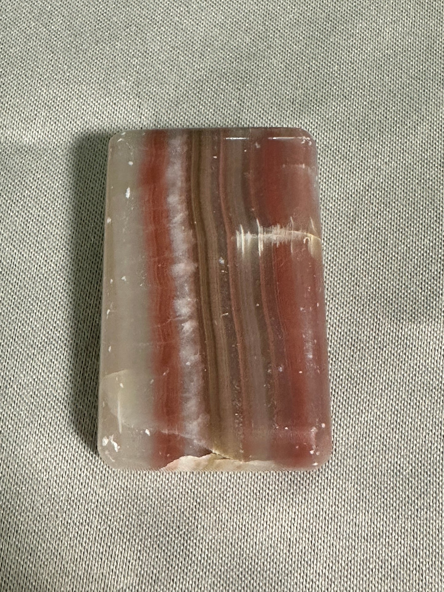 Watermelon Calcite Palm Stones