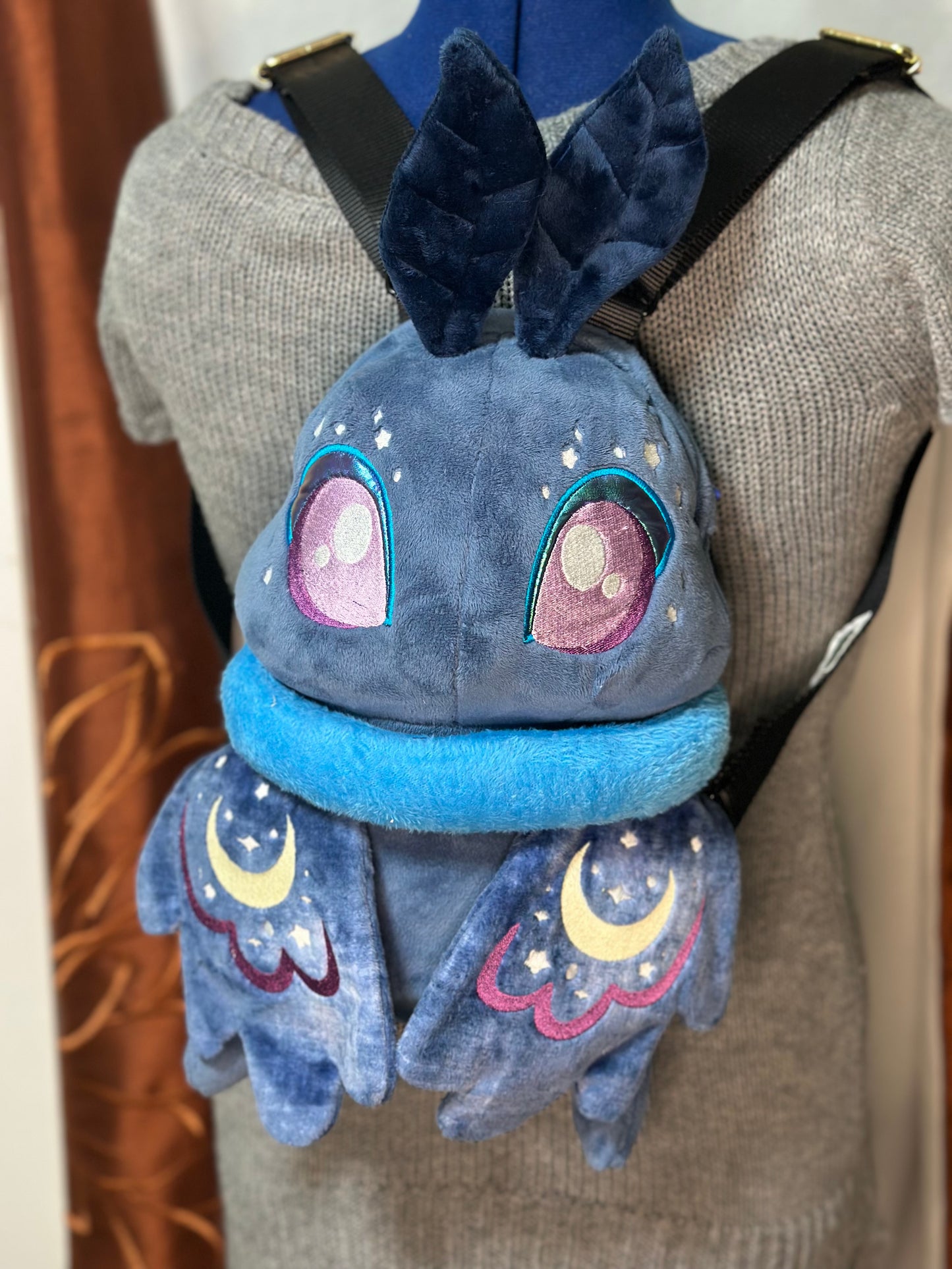 Moth Plush Backpacks