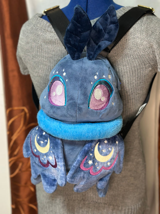 Moth Plush Backpacks