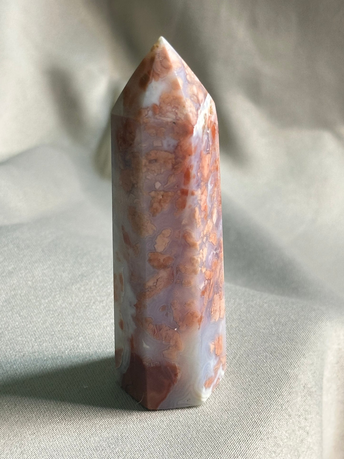 Cotton Candy Agate Towers