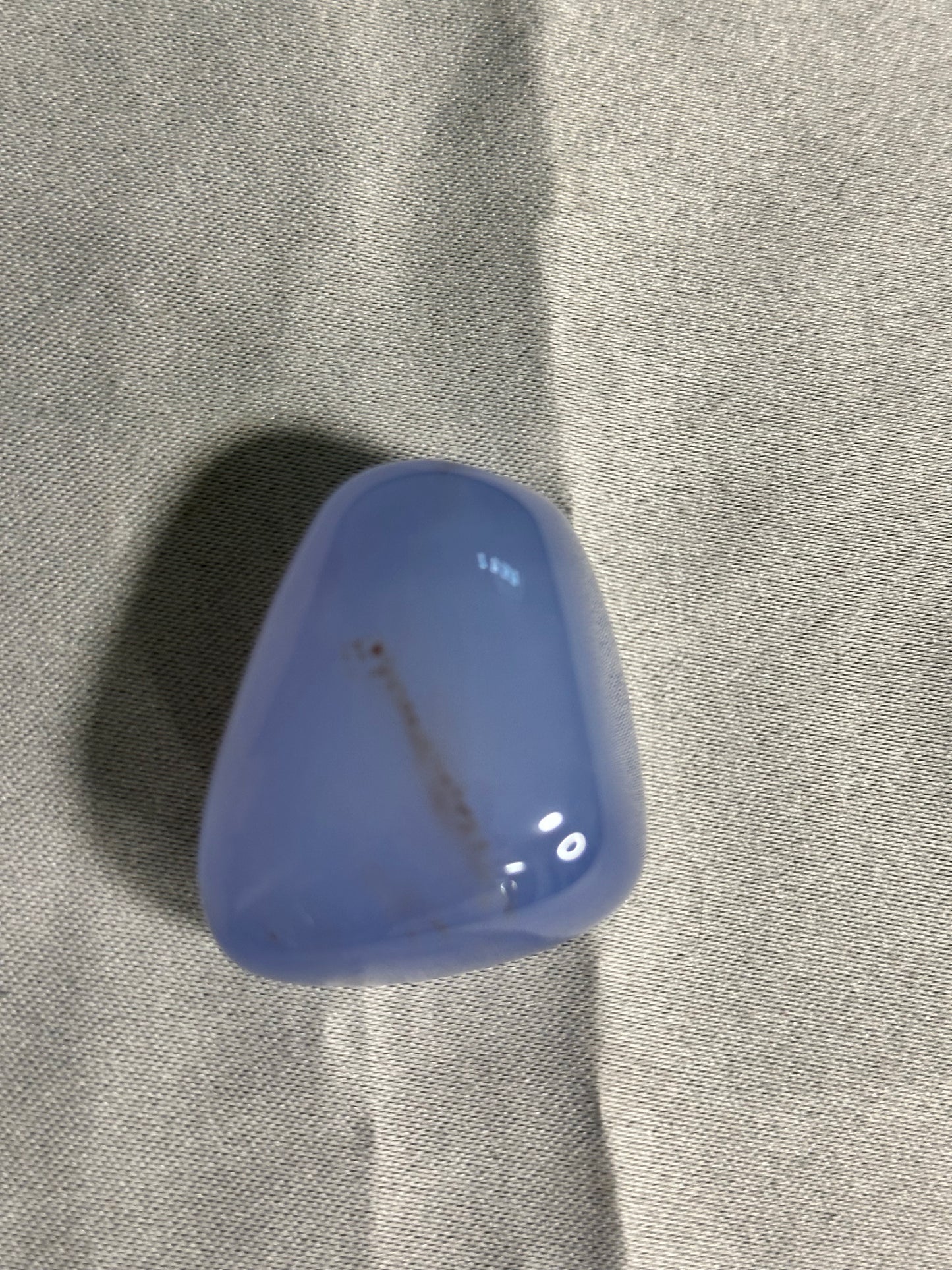 Blue Chalcedony Palm Stones