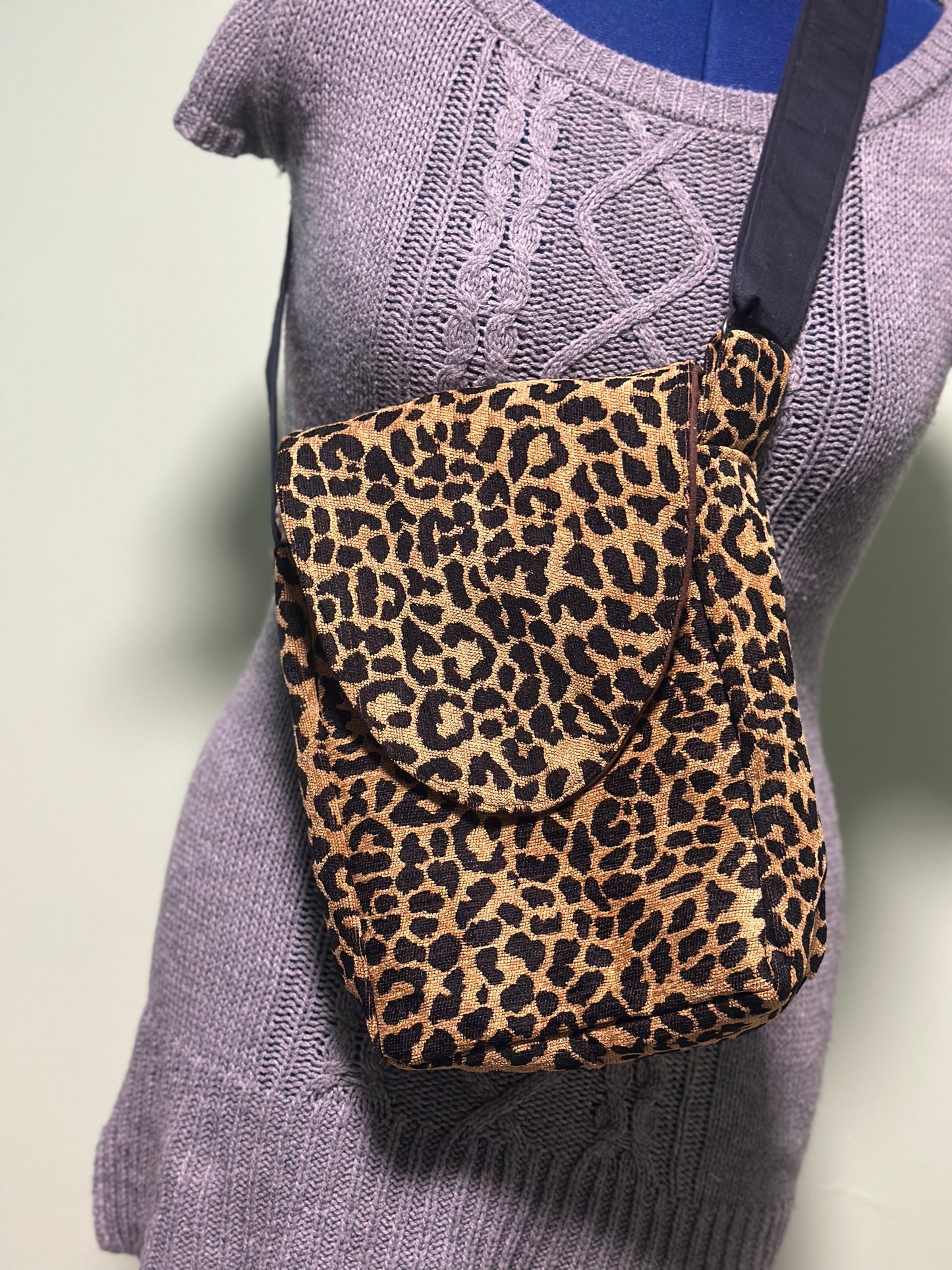 Portrait Style Messenger Bag