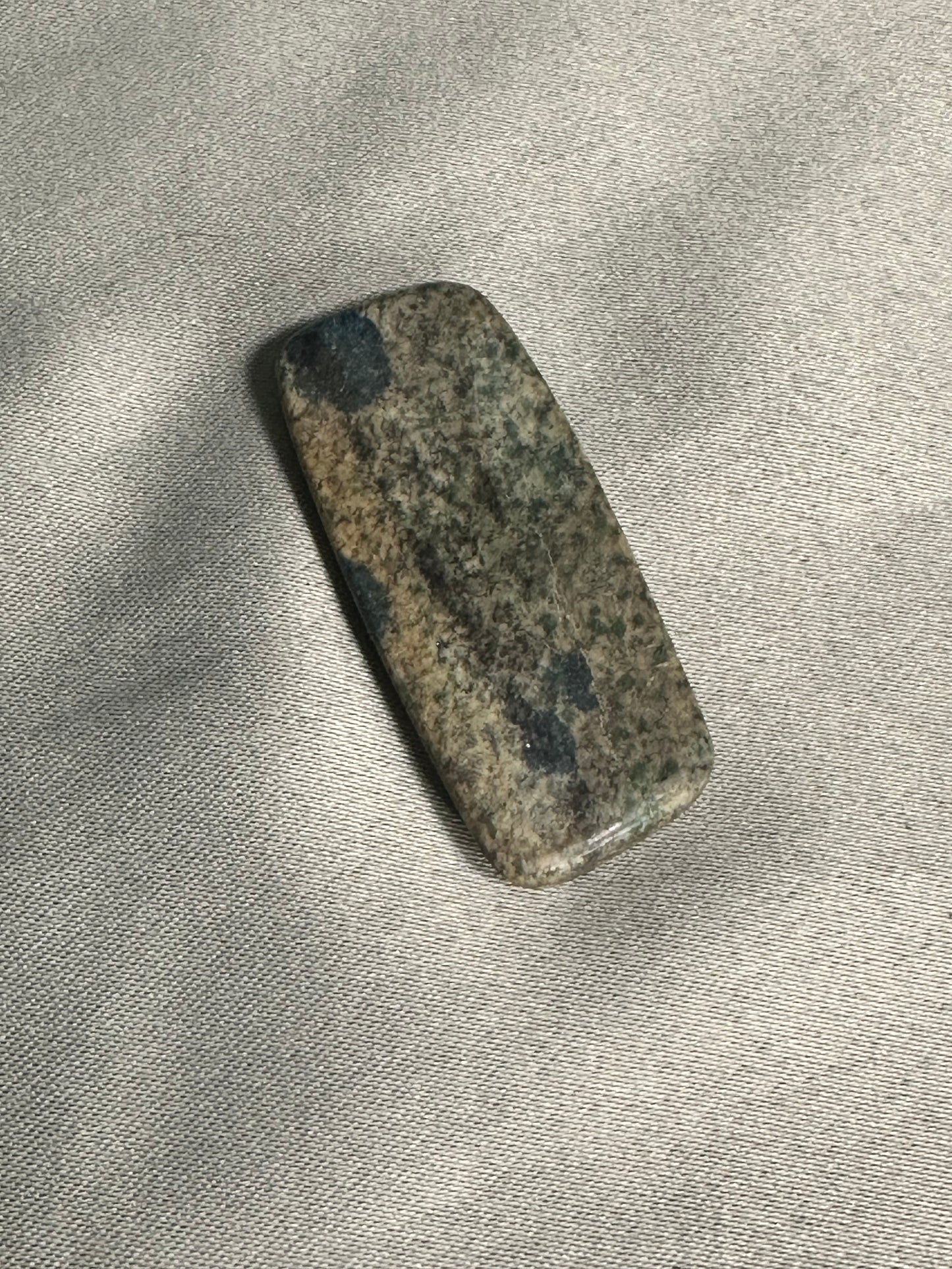 Azurite in Granite (K2) Palm Stones