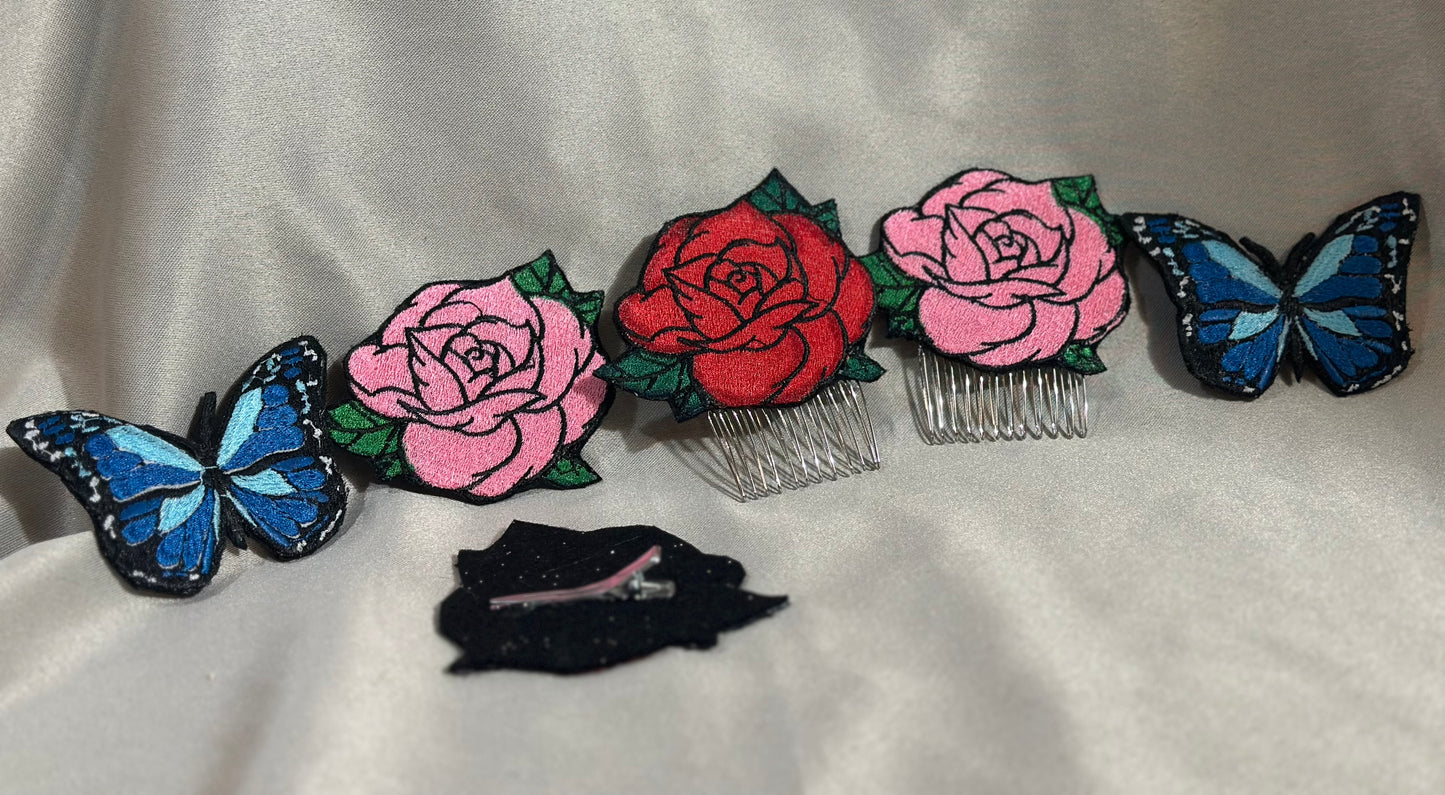 Embroidered Hair Accessories