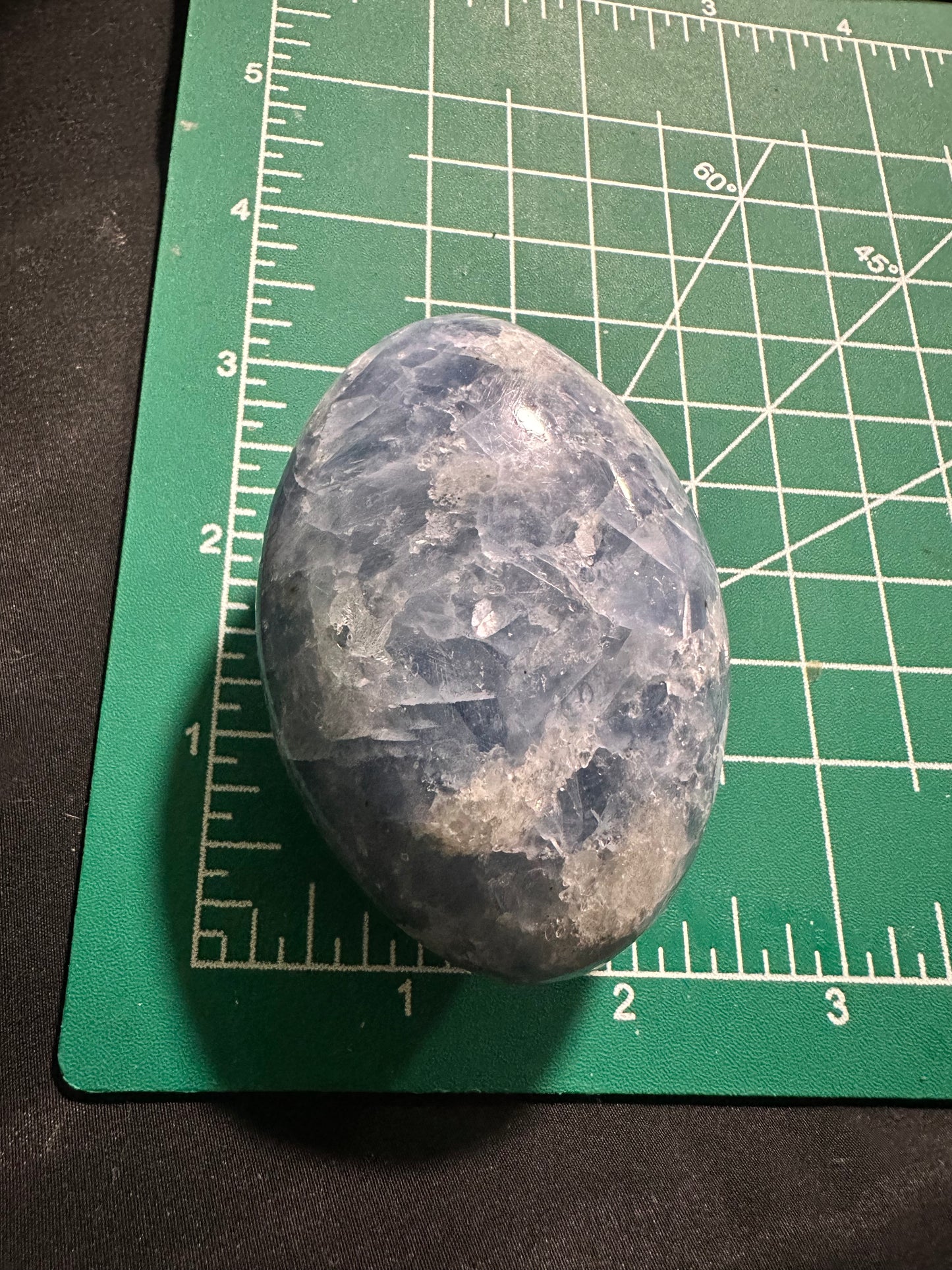 Blue Calcite Carvings
