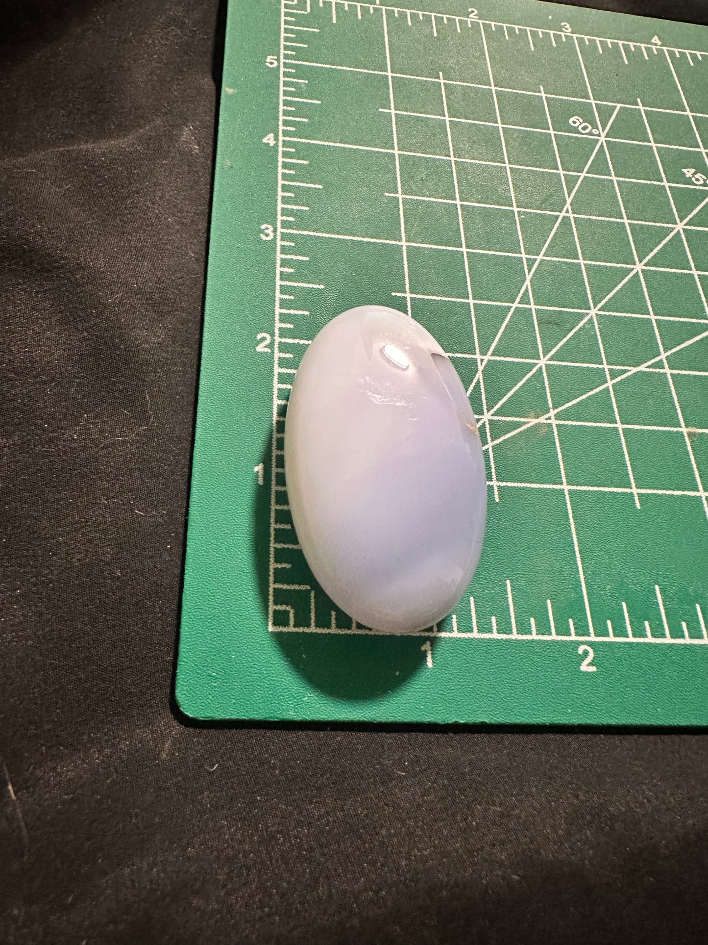 Blue Chalcedony Palm Stones