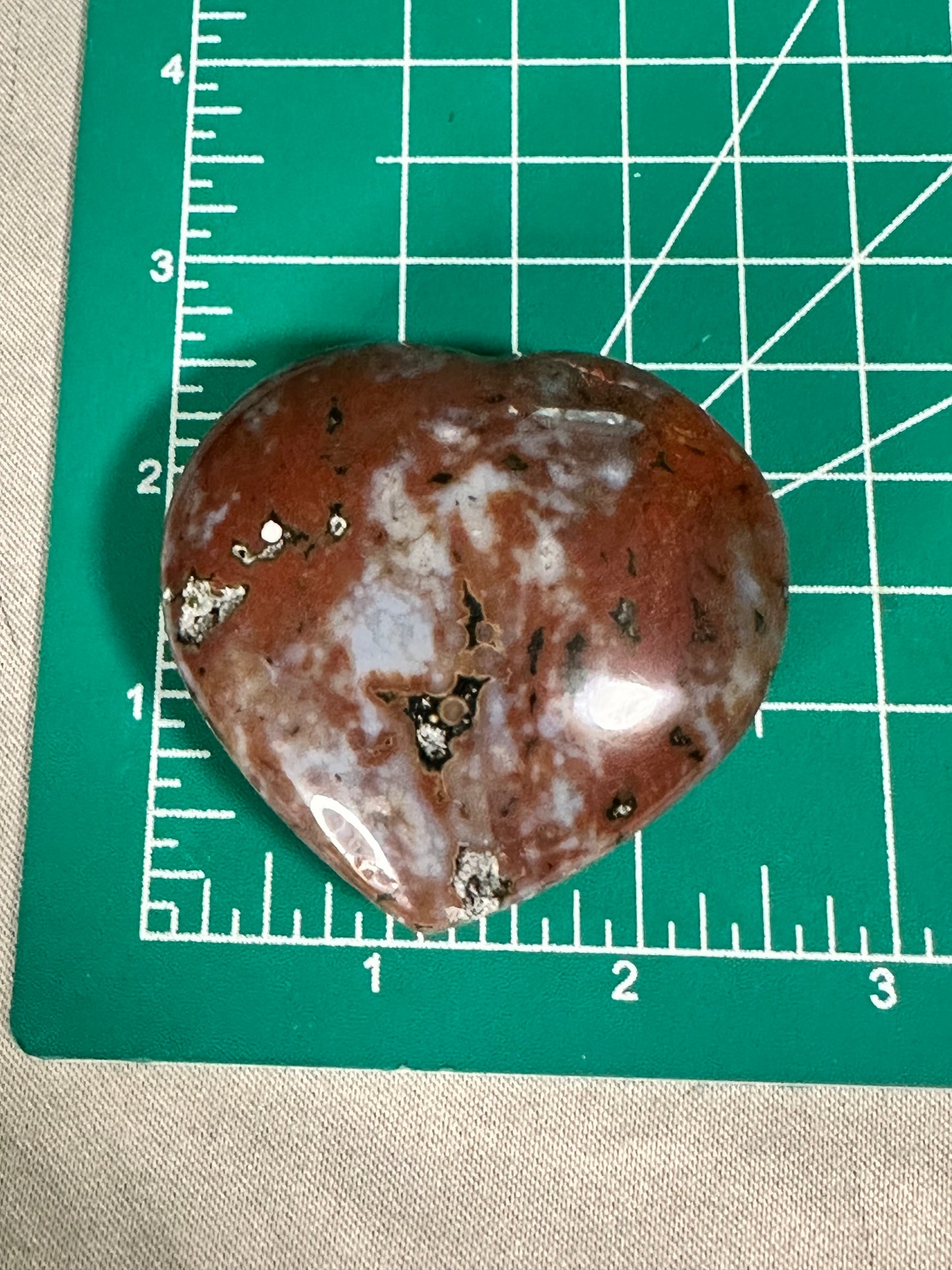 Sea Jasper Hearts