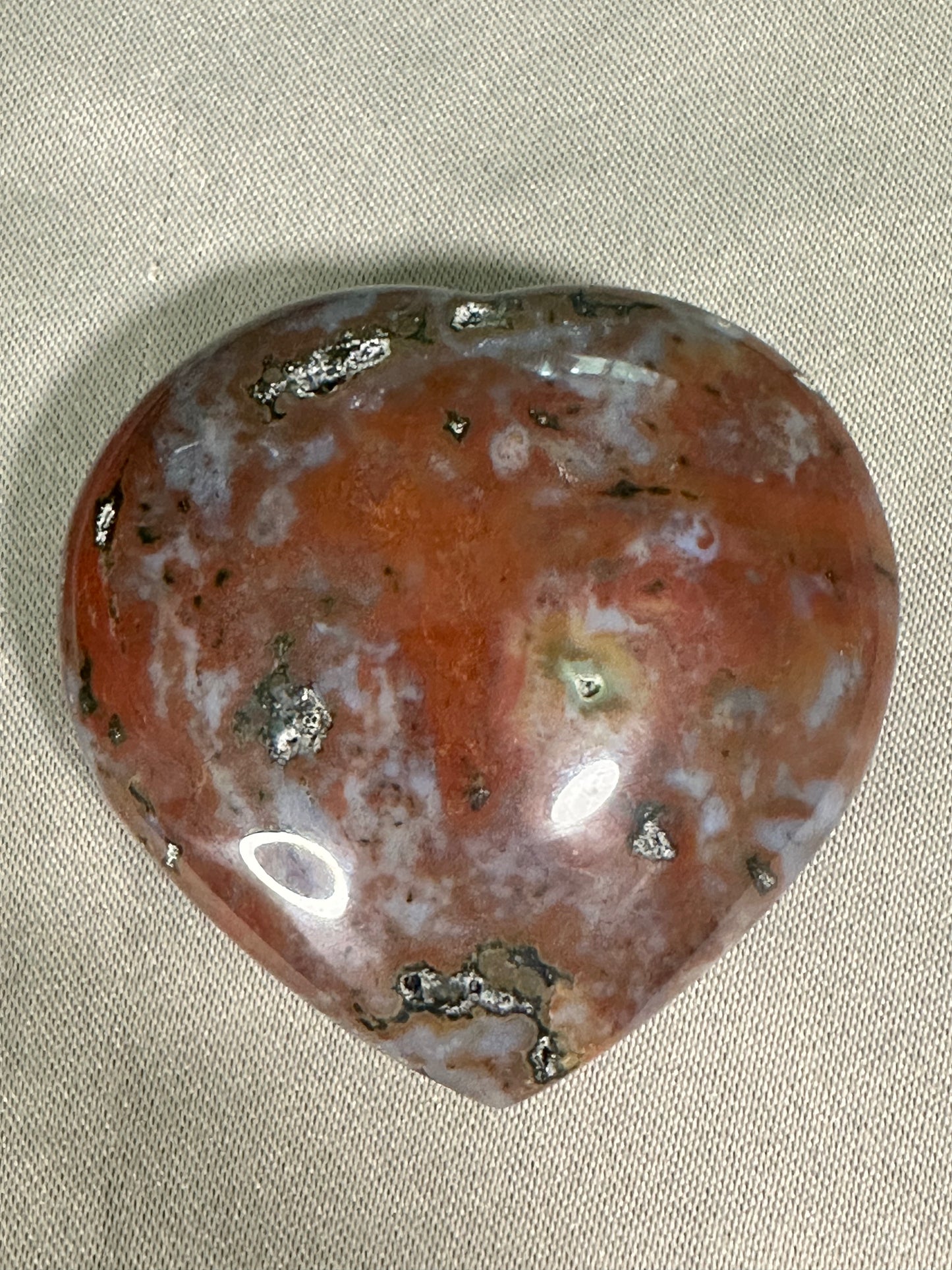 Sea Jasper Hearts