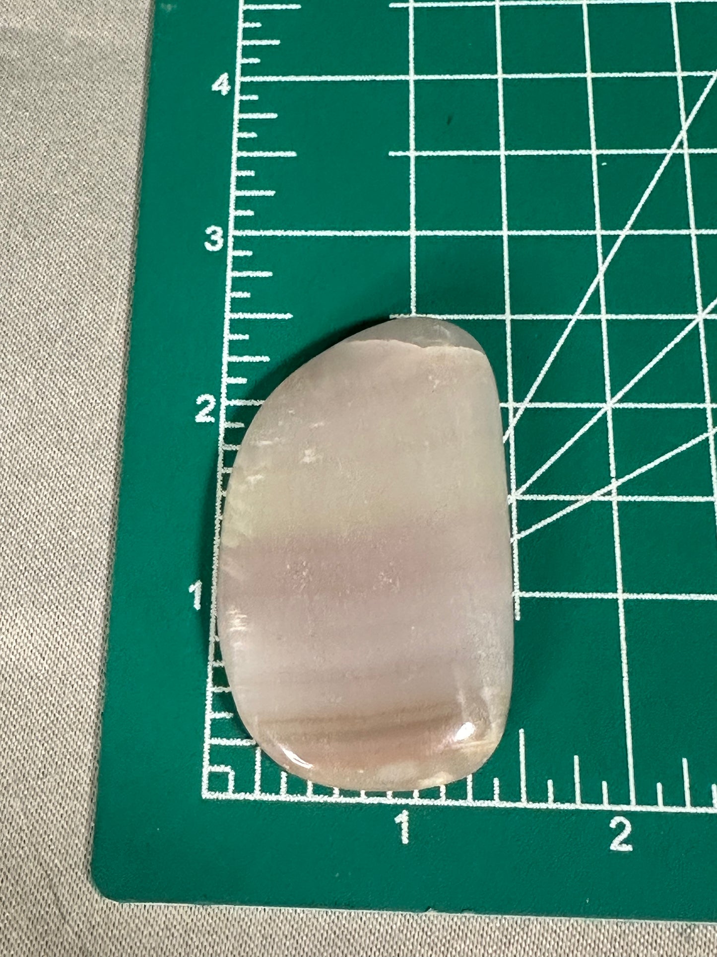 Watermelon Calcite Palm Stones