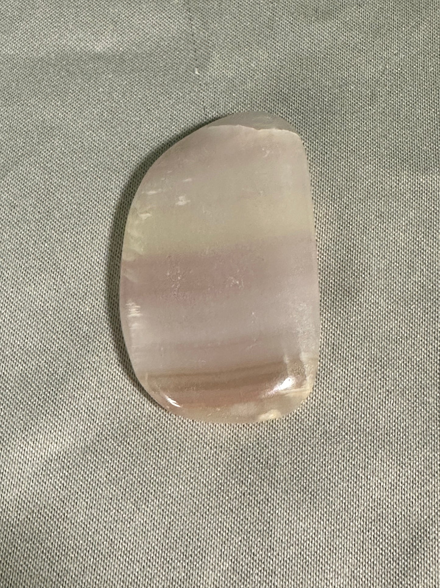 Watermelon Calcite Palm Stones