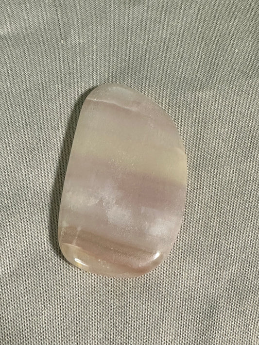 Watermelon Calcite Palm Stones