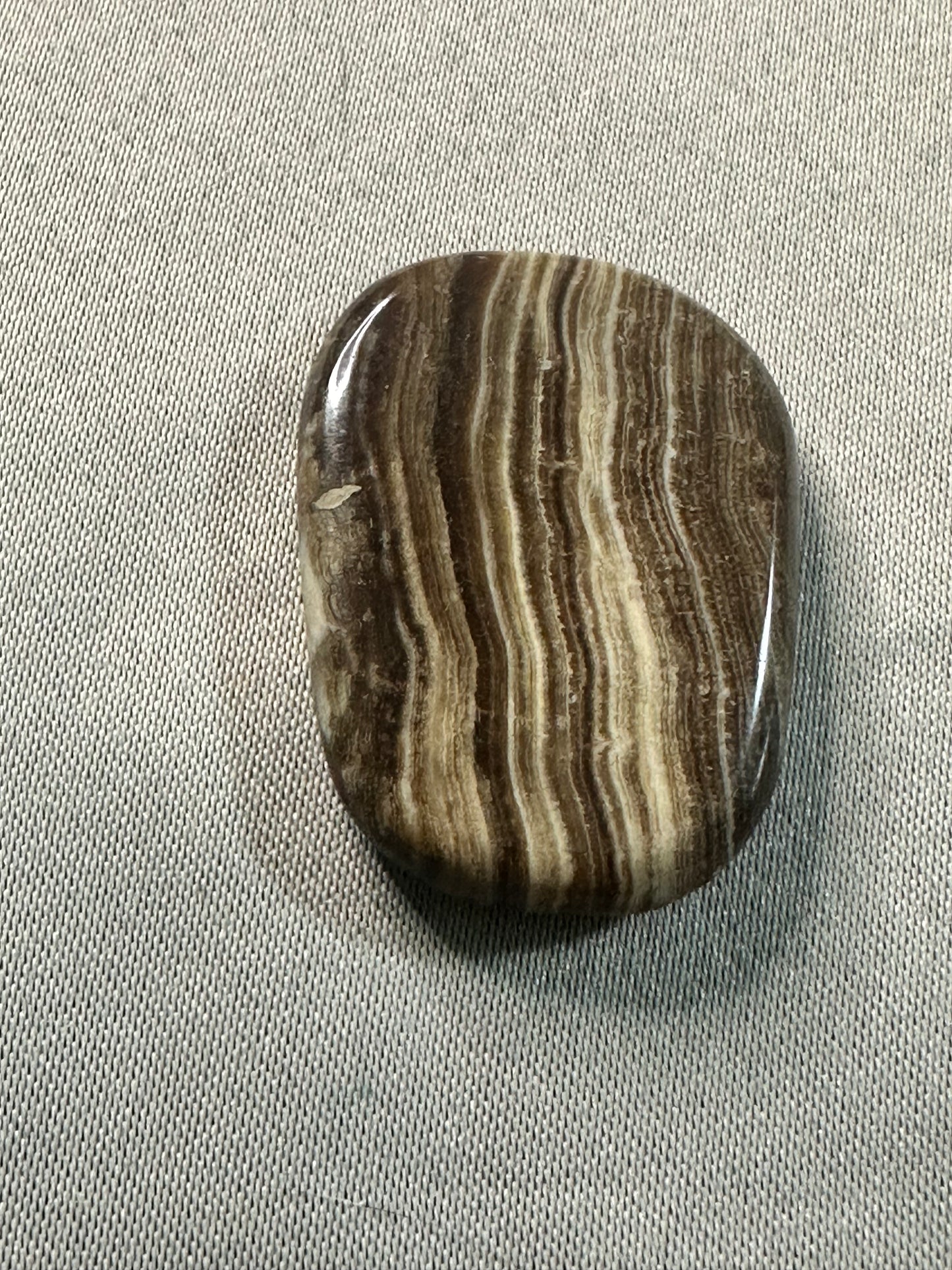 Chocolate Calcite Palm Stones