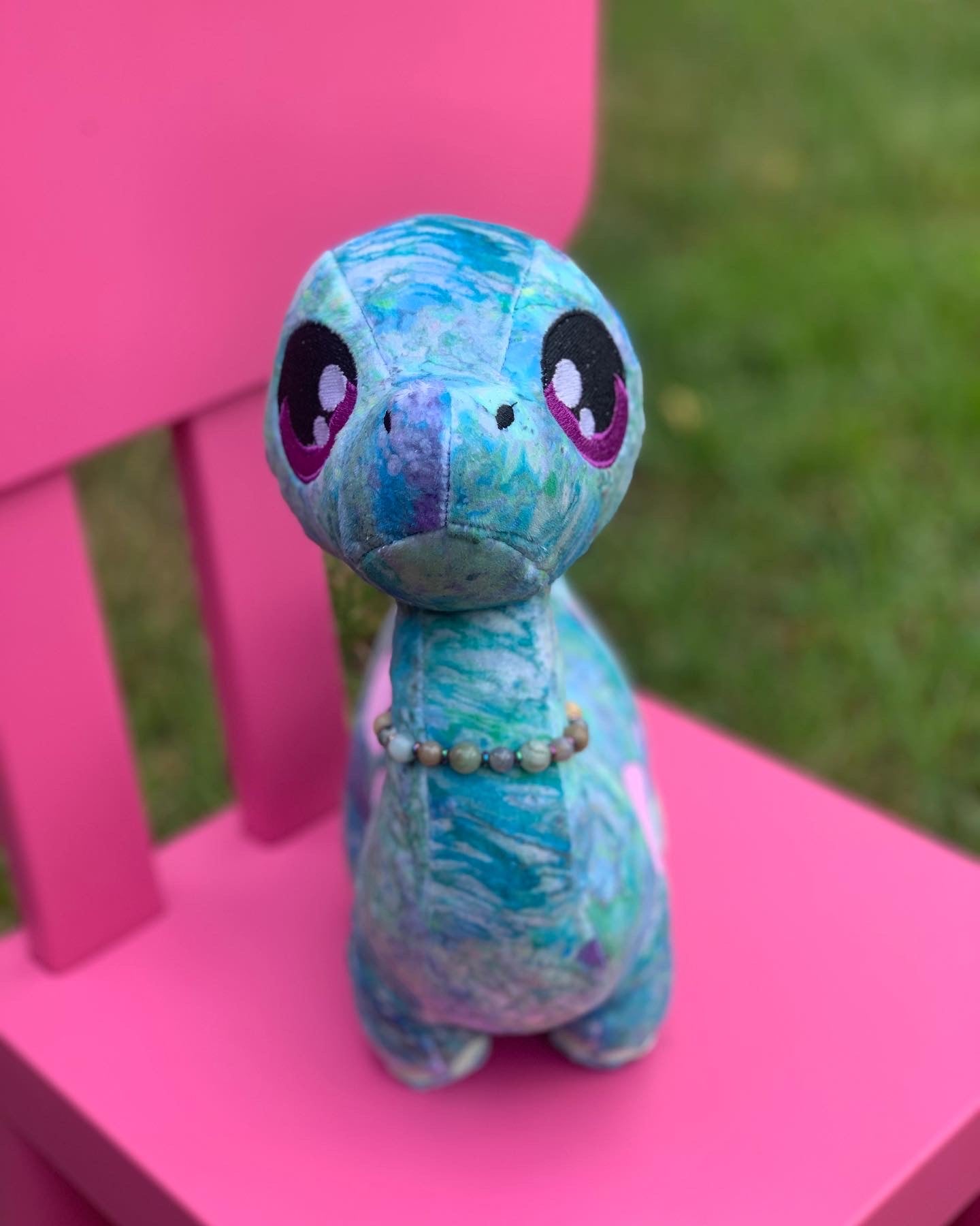 Amazonite Brontosaurus Plushie